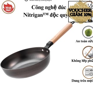 Chảo gang 28cm không lớp chống dính cao cấp  LA GOURMET  - Siêu bền - không lo bị bong tróc