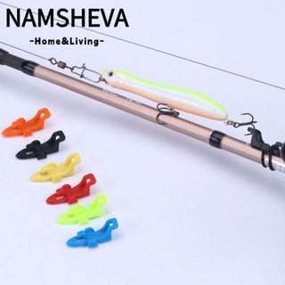 Namsheva móc giữ an toàn, giá đỡ mồi abs 6 màu, móc treo an toàn chất lượng cao câu cá