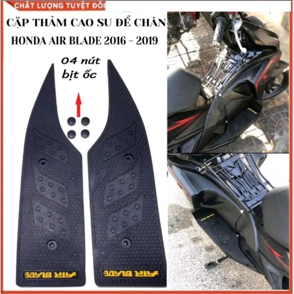 Thảm để chân cho AB 2016 - 2019. Thảm Cao Su Mẫu Dày Đẹp