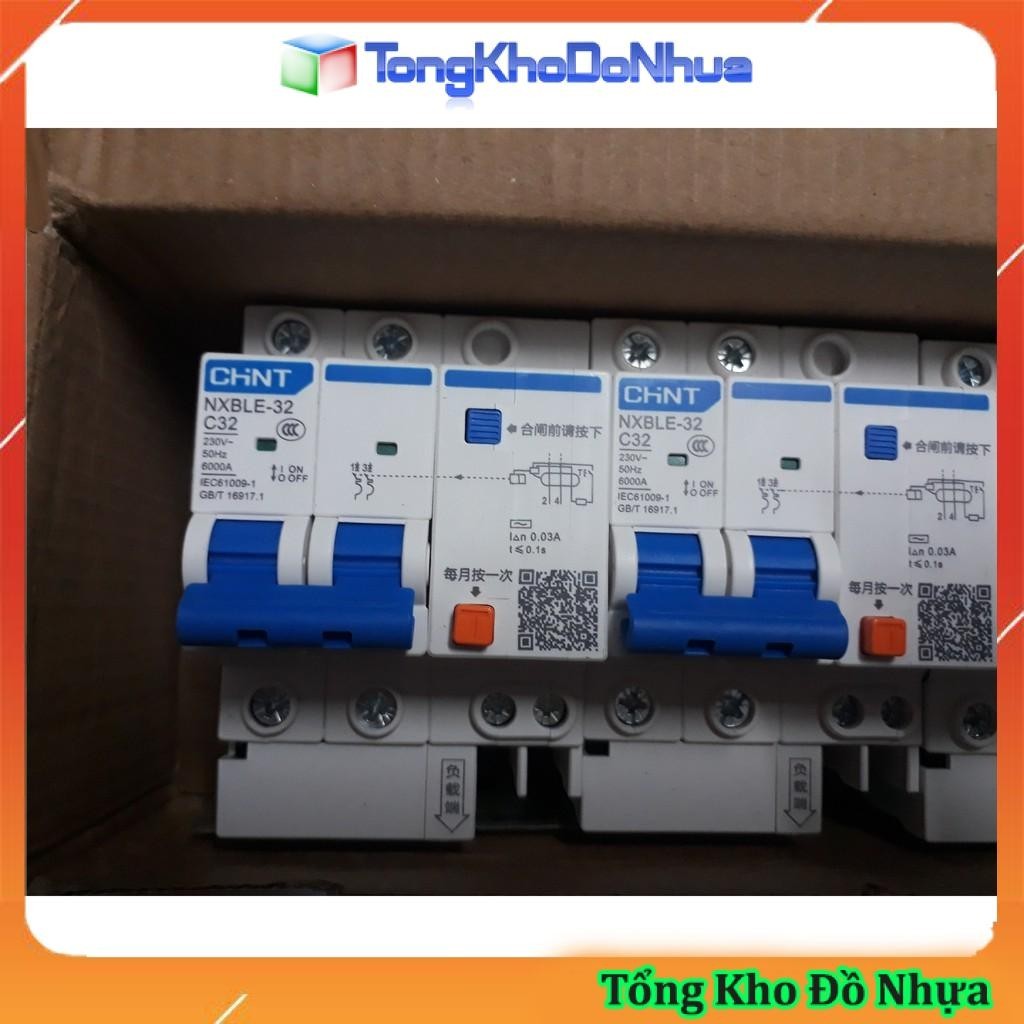 Aptomat chống giật 2P 32A CHINT