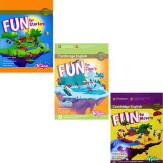 Bộ fun for starters, movers, flyers (tặng kèm file nghe)