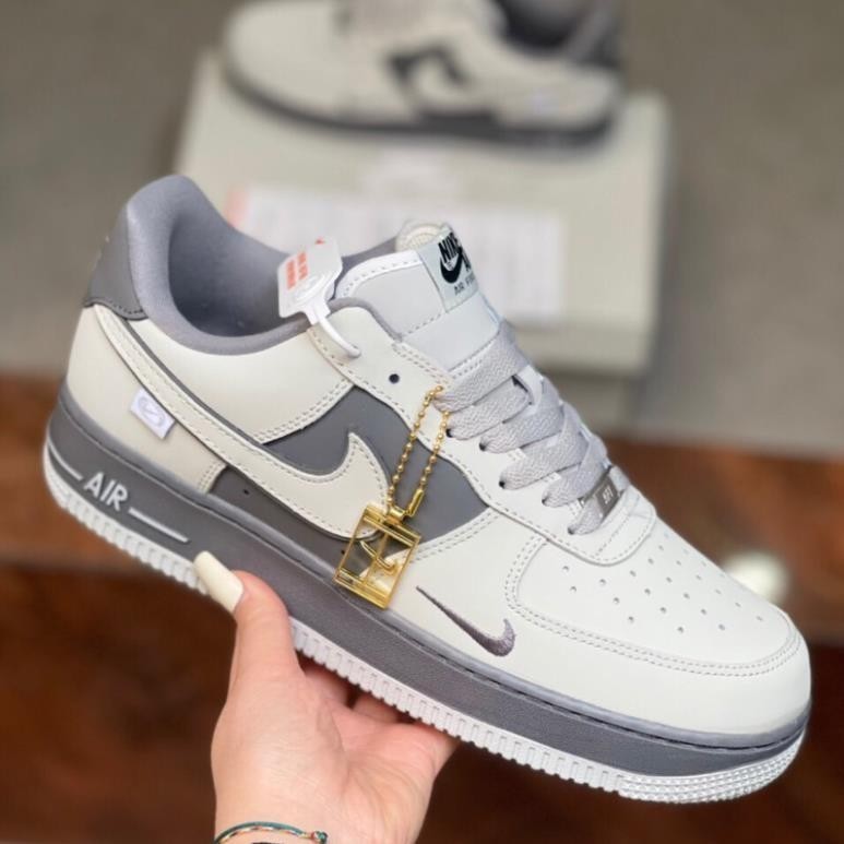 Giày Af1 xám - Giày thể thao nam nữ xám siêu đẹp , hot hit 2025 [ Hàng Cao Cấp ]