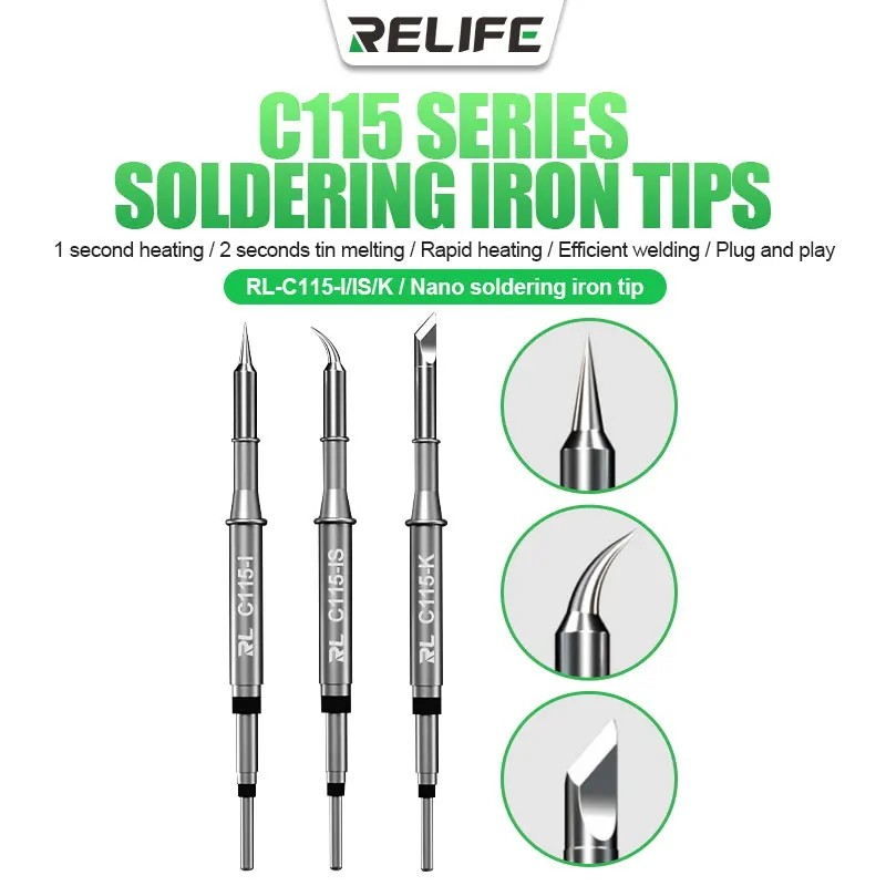 Hàn Sắt Relife RL-C115-I / RL-C115-IS / RL-C115-K Để Sửa Chữa Điện Thoại