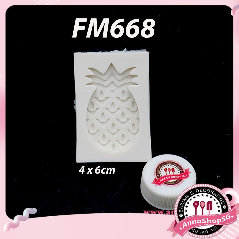 KHUÔN SILICON TRÁI THƠM FM668