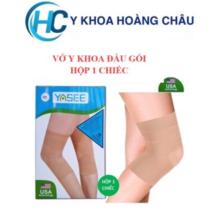 [CHÍNH HÃNG] Vớ Y Khoa Đầu Gối (bó gối) Yasee (Màu Da, Hộp 1 Chiếc), Tất suy giãn tĩnh mạch