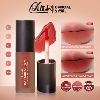 Hllr Velvet Matte Lip Glosses Chống Thấm Nước Lâu Dài Nhẹ Dưỡng Ẩm Son Môi Son Tints Mỹ Phẩm Trang Điểm