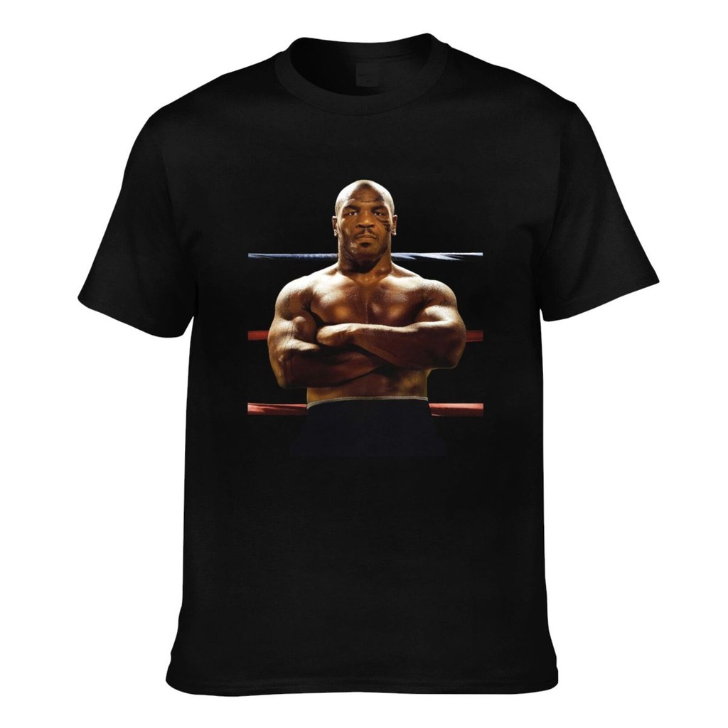 Cotton nguyên chất Áo thun nam Mike Tyson chất lượng tốt