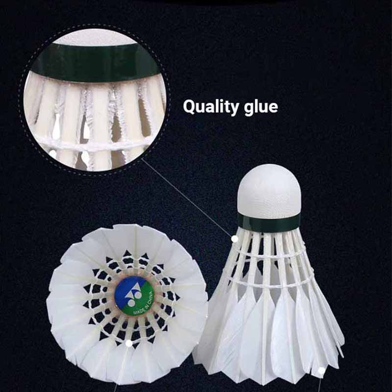 Yonex Aerosensa 50 AS-50 Badminton Feather Racket Shuttlecock 12PCS White