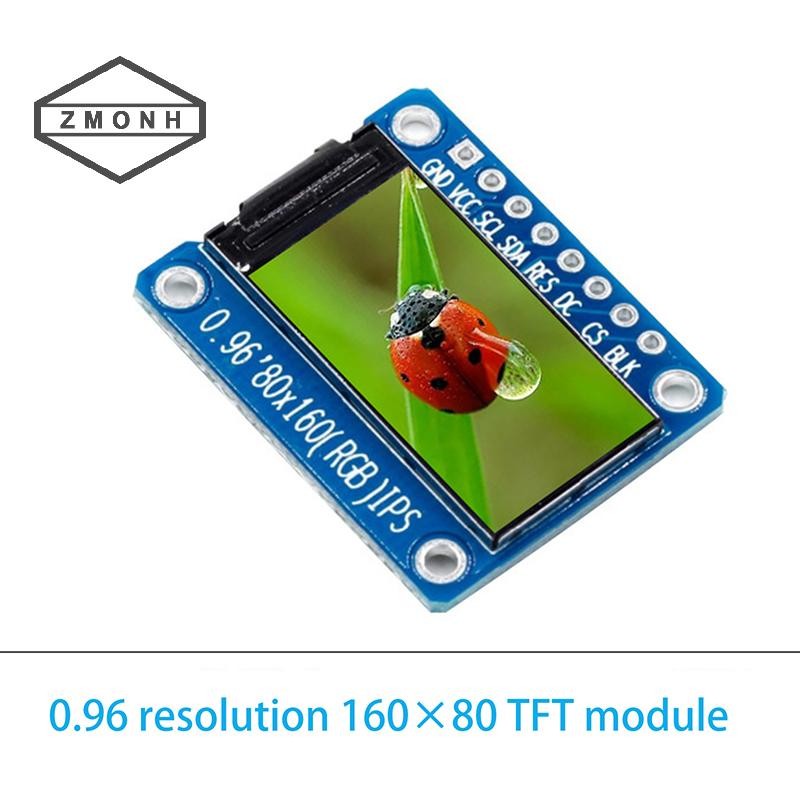 ZMONH 0.96 Inch IPS Màn Hình OLED Mô Đun Cho 80 * 160 65K Đầy Màu Sắc RGB TFT LCD Board ST7735 ST773