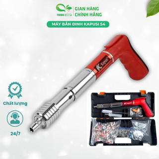 Máy bắn đinh Kapusi S4 cao cấp chất liệu thép chống rỉ, hộp đầy đủ phụ kiện tặng 100 đinh TUIDO SHOP