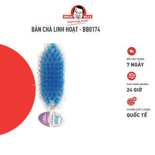 Bàn chải chà sàn nhà, sàn toilet, bệ toilet bẻ cong linh hoạt uncle bills bb0174