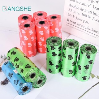 BANGSHE Túi Poop Chất Thải Có Thể Phân Hủy Muỗng Rác Cung Cấp Nhà Nạp Lại Pooper 5 Cuộn / 75 Cái