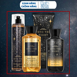 Body Mist Bath And Body Works Nam Nữ Chính Hãng Into The Night, Xịt Thơm Body Toàn Thân Hương Nước Hoa 236ml