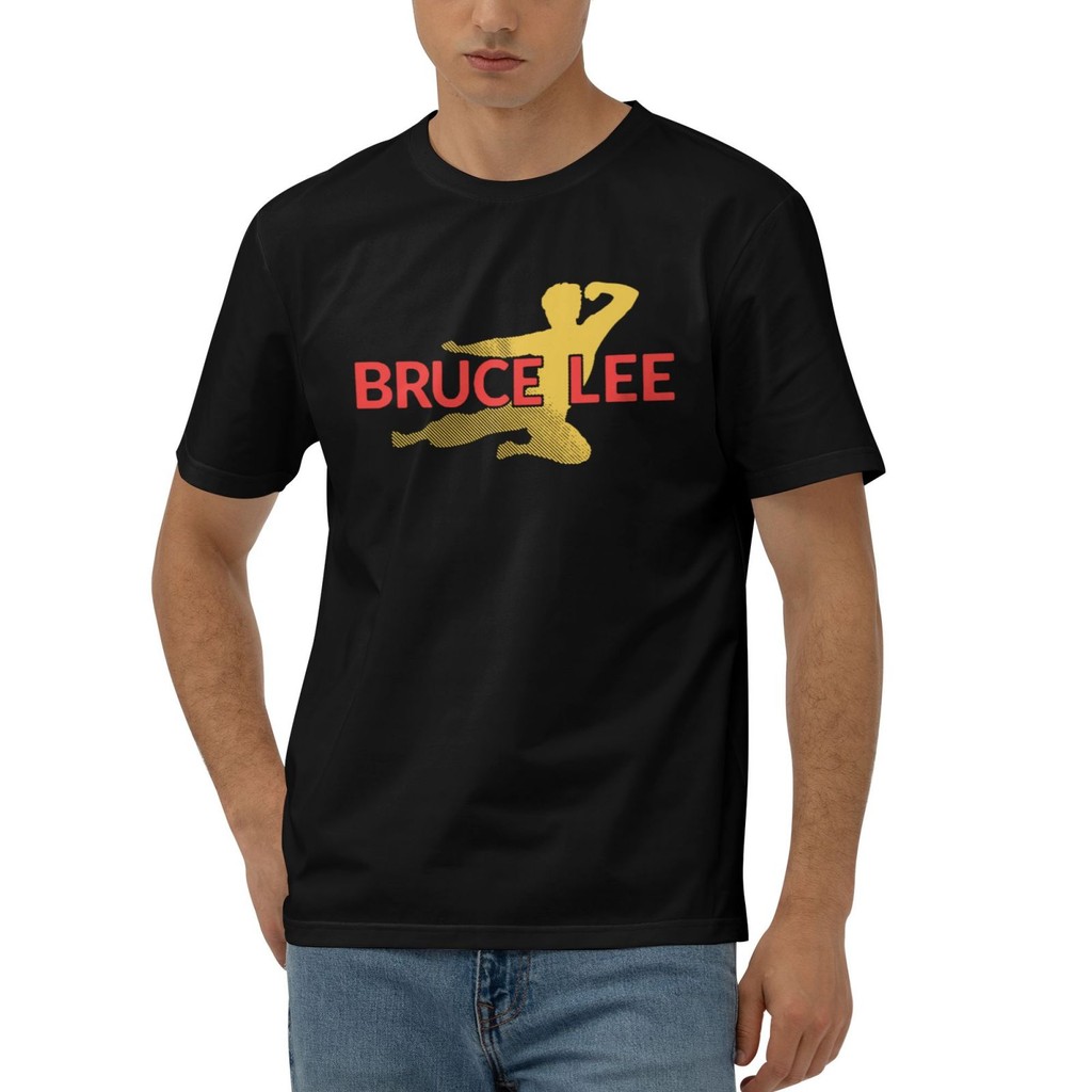 Bruce Lee Flying Kick - Áo Thun Cotton Jeet Kune Do