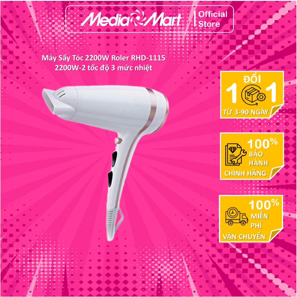 Máy Sấy Tóc 2200W ROLER RHD-1115