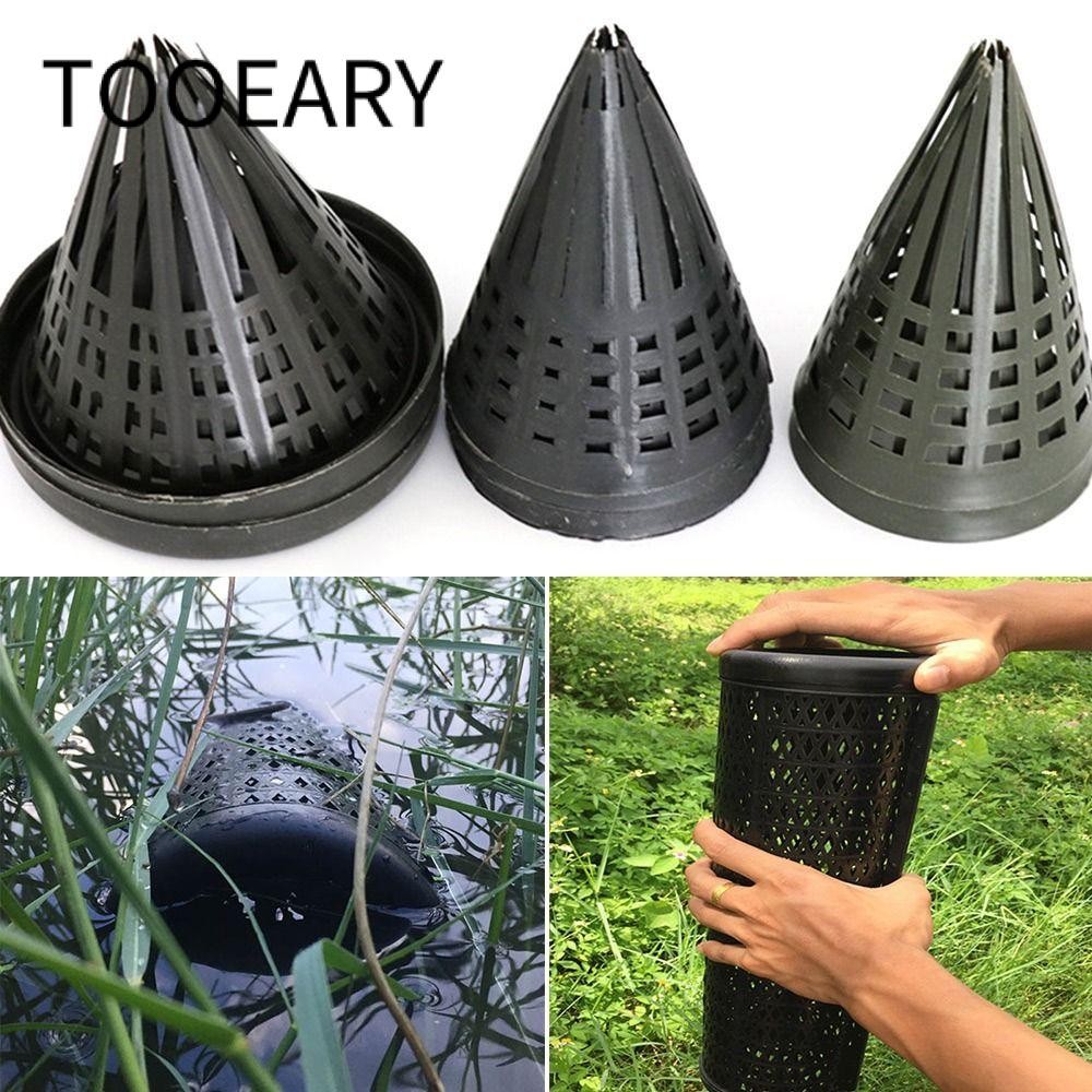 TOOEARY Công CỤ 1 Chiếc Lồng Câu Cá, Nắp Nhựa Giỏ Eel, Dụng Cụ Câu Cá Côn Monopterus Albus Loach Bẫy Ngoài Trời Câu Cá