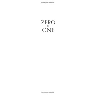 Sách Ngoại Văn - Zero to One : Notes on Start Ups, or How to Build the Future