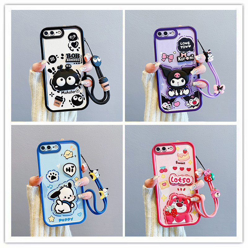 ốp lưng  iphone 7 plus Ốp điện thoại BoB 3D Doll cho iphone 7 plus ốp lưng iphone 8 plus