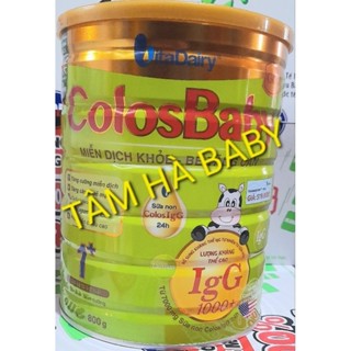 [ Quét mã QR tích điểm ] Sữa bột colosbaby IQ Gold 0+ , 1+  800mg ( bách hóa trẻ em )