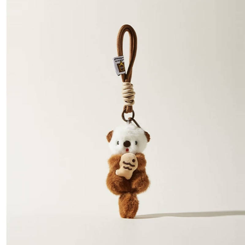 Plush Key Chain Doll Schoolbag Handbag Pendant Doll Hanging Gift Couple pendant mKuN