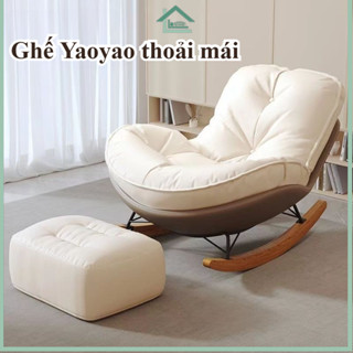 Ghế Bập Bênh Thư Giãn Kèm Đôn,Ghế Bập Bênh Thư Giãn , Nghỉ Trưa Hình Trứng Ghế tựa phòng chờ ban công