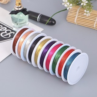   Dòng  Phụ kiện trang sức thủ công diy vật liệu đính cườm thủ công hạt công cụ dây cố định dây đồng dây đồng dây định hình 1 cuộn 1de3 J00G 