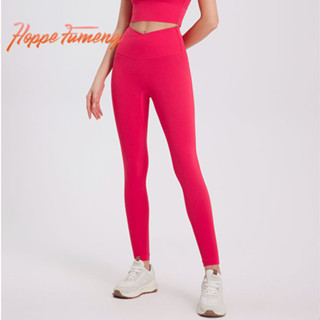   Hoppe Fumeng  Quần legging dài tập yoga chiến đấu kín hai eo cao dành cho nữ 
