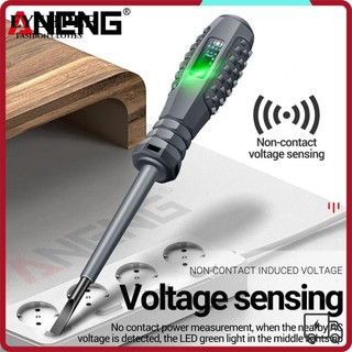 Bút thử điện EYEHPEE, Dụng cụ thợ điện Tua vít cảm ứng thông minh, Máy dò trực tiếp Word / Cross Zero đa chức năng có đèn báo Máy dò điện áp Hộ gia đình