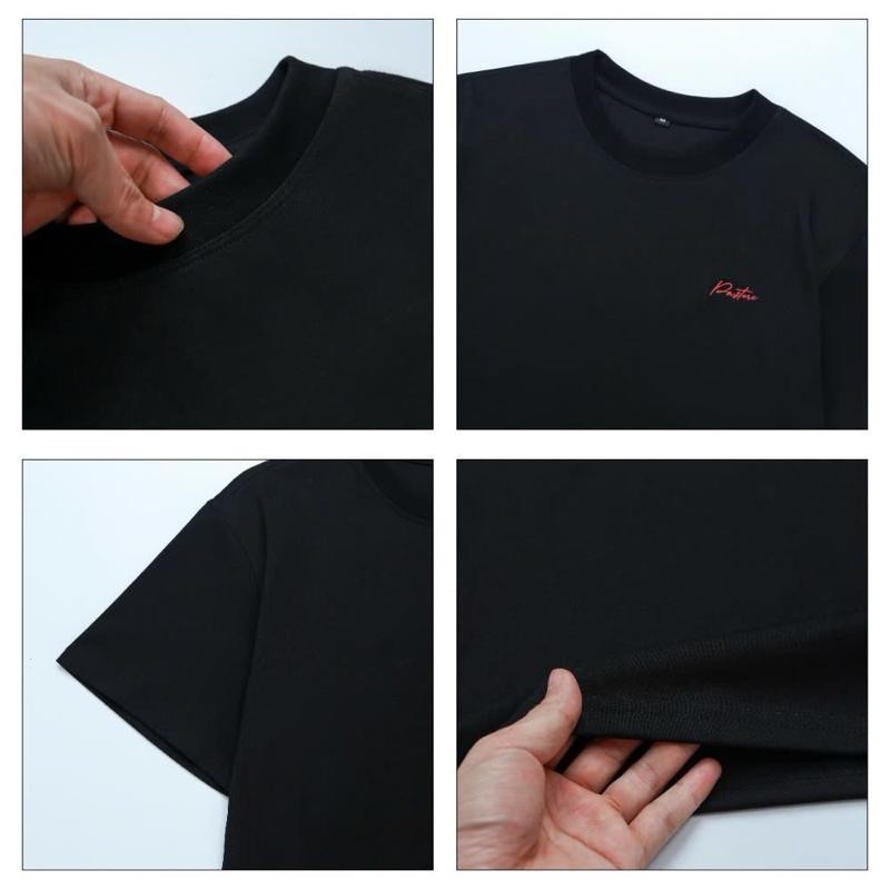 Combo 2 Áo Thun Cotton Trơn Thêu Chữ PN.Store1993 Premium Cổ Tròn Nam Nữ Đủ Màu 40 - 85KG | BigBuy360 - bigbuy360.vn