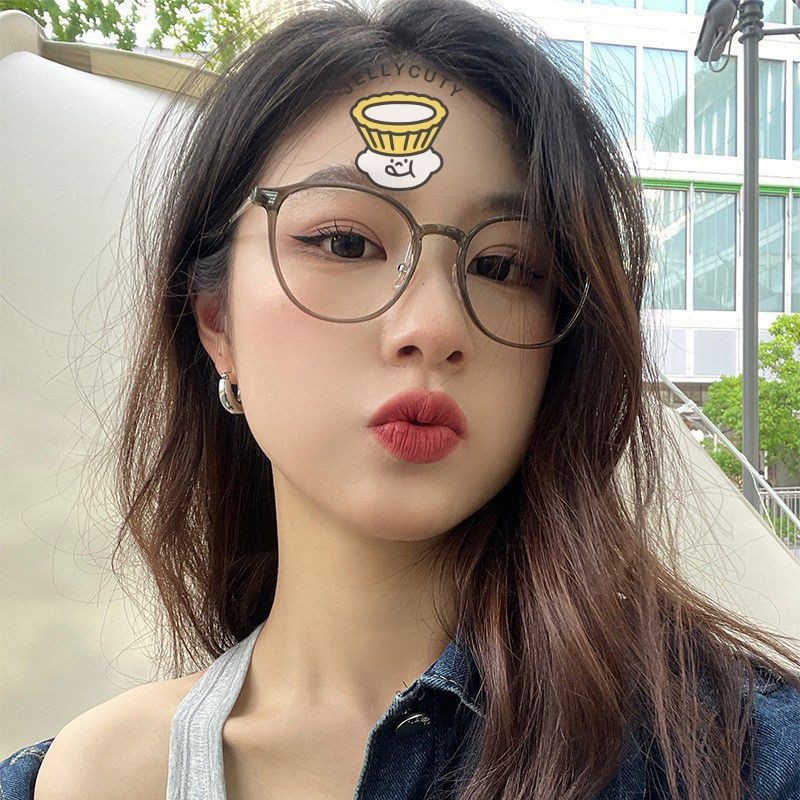 🍥jellycuty🍥 👓Kính chặn ánh sáng xanh Hàn Quốc - Khung kim loại tròn dành cho nam và nữ | Chống U V, Chống mỏi mắt | BigBuy360 - bigbuy360.vn