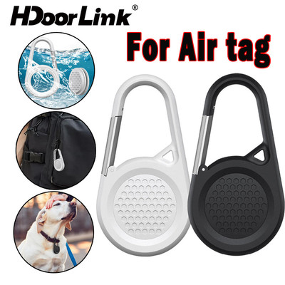 HdoorLink Cho Hộp Đựng Air-Tag Bao Chống Nước GPS Theo Dõi Silicon Bảo Vệ Chống Trầy Xước Giá Đỡ Cho Túi Thú Cưng