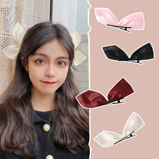  2 Chiếc Xanh Trắng Ruy Băng Nơ Kẹp Tóc Vintage Nơ Bên Kẹp Tóc Dễ Thương Bé Gái Phụ Kiện Tóc Cho Nữ 