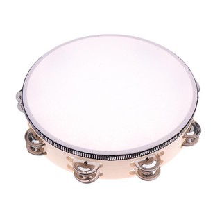 Tmoy Nhạc Cụ Tambourine Cho Khiêu Vũ Buổi Hòa Nhạc Màu Gỗ Cao Cấp Polyester Đồ Chơi Trống Tambourine TCM