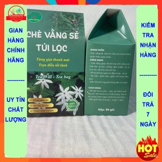  Chè vằng túi lọc  hộp 80 gói  trà vằng lợi sữa giúp giảm cân giảm mỡ bụng lợi sữa mát sữa 
