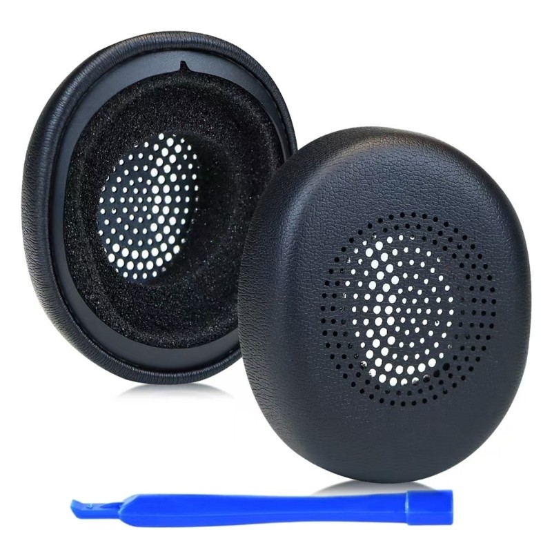 Miếng đệm tai bằng da BTM Tai nghe Đệm tai cho Evolve2 30 MS Tai nghe bịt tai