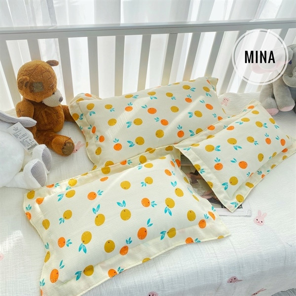 Gối đinh lăng Vintage an toàn giúp bé ngủ ngon