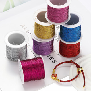 St. kunkka 3 / 6 / 9 / 12 Dây bện Sợi Polyester Vàng Bạc Giao hưởng Sợi chỉ có thể được sử dụng để làm vòng cổ DIY Vòng tay Trang sức