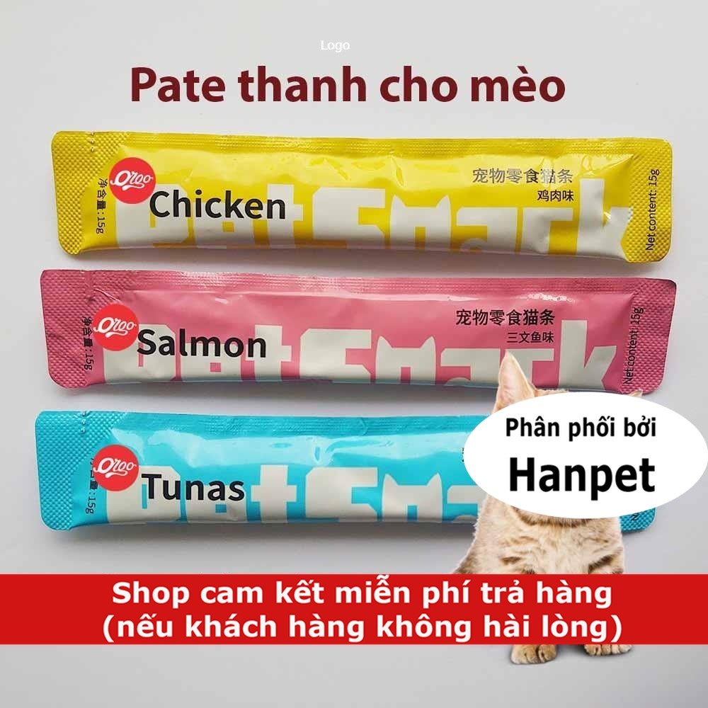 Pate cho mèo (thanh orgo 15g)