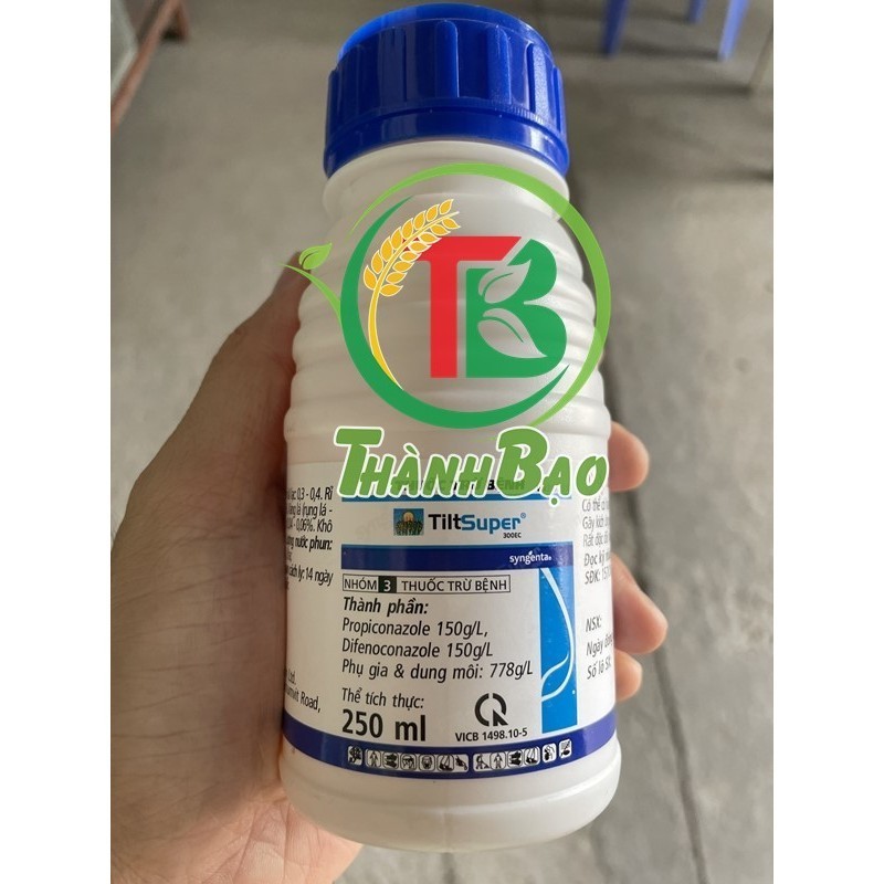 TILT SUPER 300EC chai 250ml - Lem lép hạt lúa