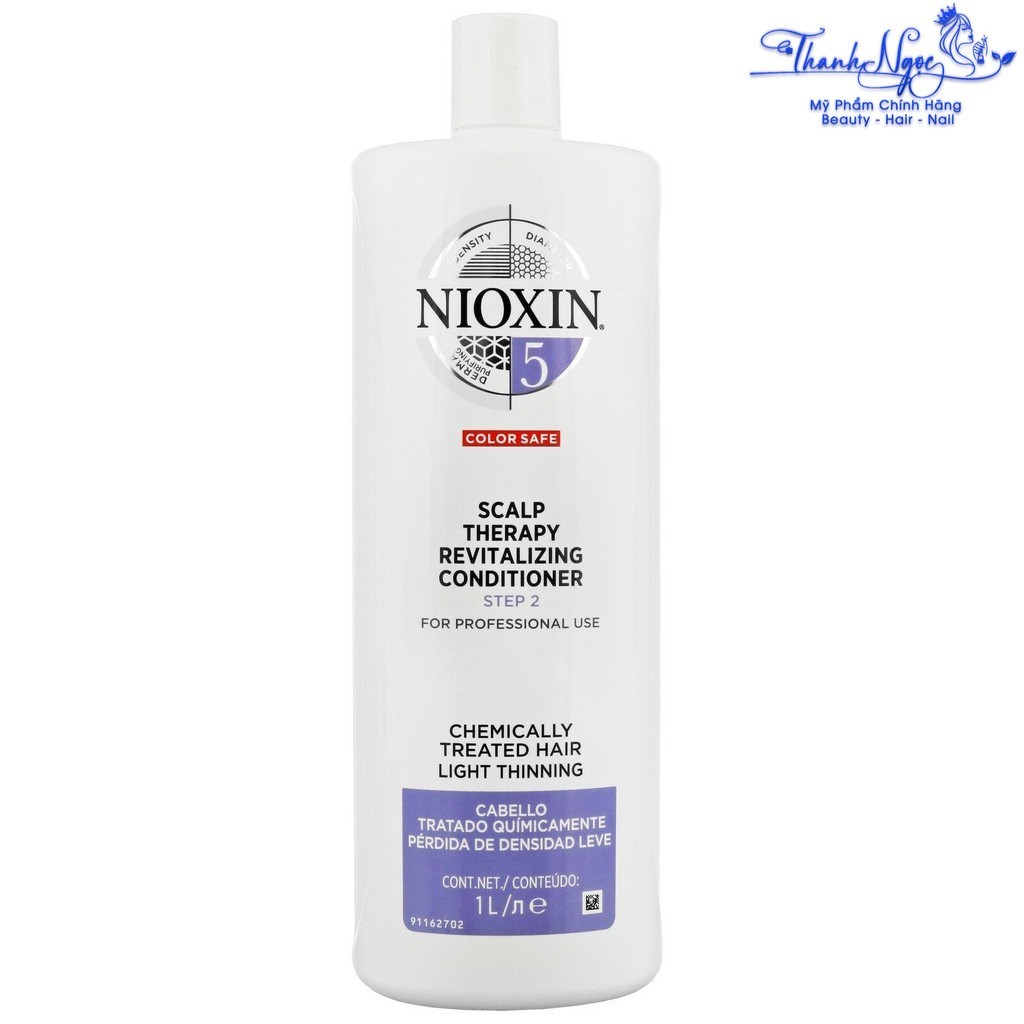 Dầu xả chống rụng tóc Nioxin System 5 Conditioner 1000ml [ TN ]