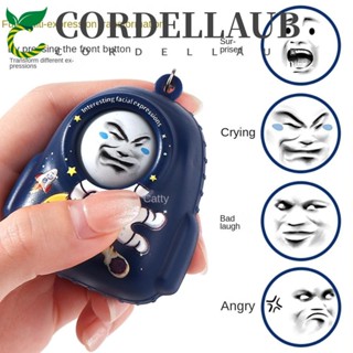 Mặt dây chuyền đổi mặt CORDELLAUB, Đồ thủ công DIY Ba lô hình dạng Đồ chơi thay đổi khuôn mặt, Móc khóa Mini phong cách Trung Quốc 4 mặt Móc khóa búp bê hoạt hình Quà tặng sinh nhật