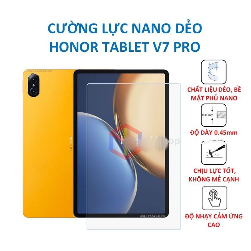 Cường lực dẻo bảo vệ màn hình Honor Tablet V7 Pro
