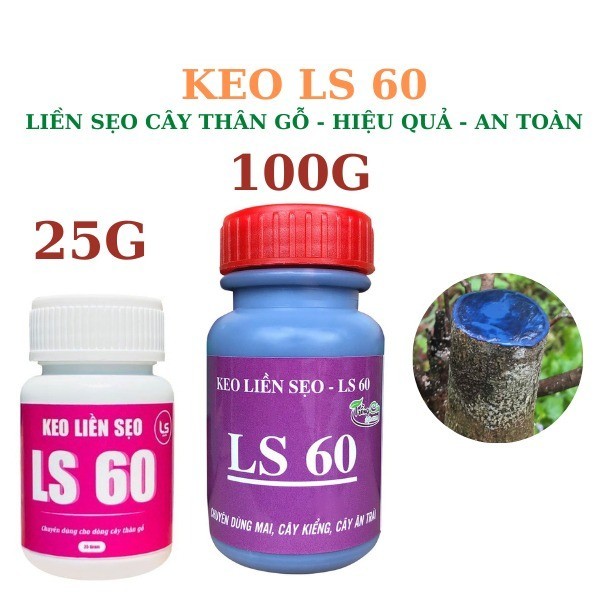 Keo Ls80 và LS60 dùng cho mai và bonsai, cây cảnh