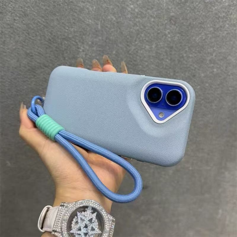 [Có Vòng Tay] Ốp Điện Thoại Chống Sốc Màu Trơn Mờ Sang Trọng Cho IPhone 16 15 Pro Max 14 13 12 11 16 Plus Vỏ Bảo Vệ Camera Ốp Lưng Cứng Bao Gồm Tất Cả IPhone | BigBuy360 - bigbuy360.vn