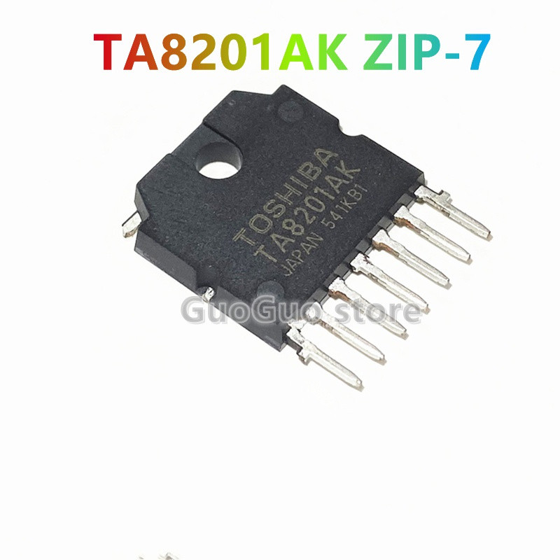 1 Cái TA8201AK ZIP-7 TA8201 ZIP7 Mạch tích hợp bộ khuếch đại công suất, đảm bảo chất lượng
