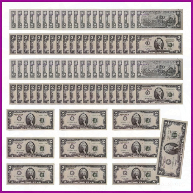 Tiền giấy Mô phỏng Đô la Đạo cụ tiền tệ Đồ chơi dự tiệc Halloween Đô la giả Tiền súng Tiền đô la Trò