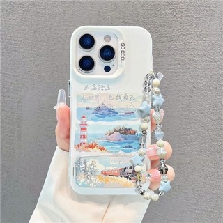  Ốp Lưng Dây Đeo Phong Cảnh Cho Samsung Galaxy S25 S24 FE S23 S22 S21 Ultra S20 FE Note 20 plus A54 A53 A22 A23 A24 A73 A34 5G A55 A05S A25 A35 A15 A16 Vỏ 