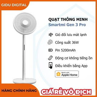 Bản QUỐC TẾ - QUẠT KHÔNG DÂY THÔNG MINH XIAOMI SMARTMI GEN 3 / GEN 2 BẢO HÀNH 6 THÁNG