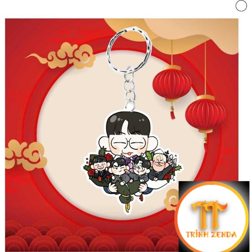 Móc khóa đội bóng t1 cực dễ thương ZD