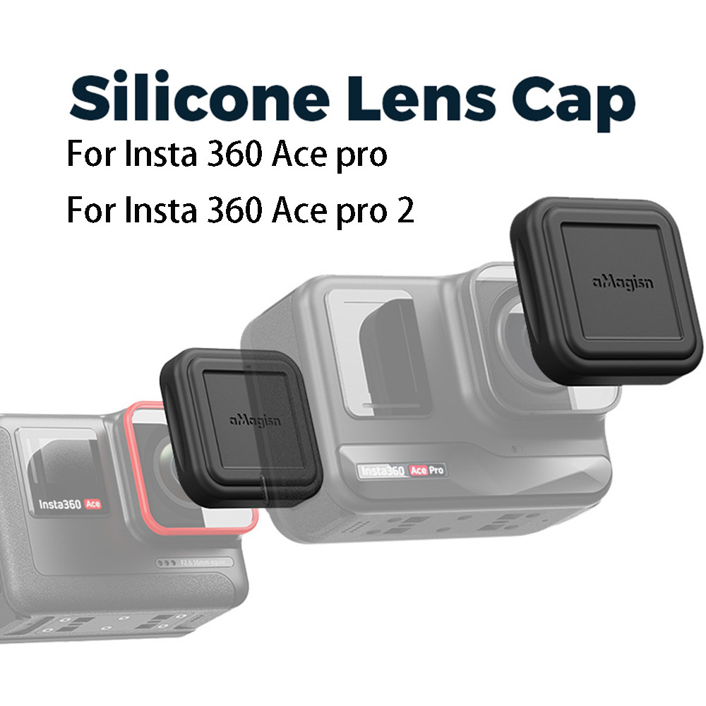 Dành Cho Insta360 Ace Pro 2 Nắp Ống Kính Silicon Cho Insta360 Ace Pro 2 Ống Kính Dành Cho Insta360 A